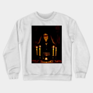 The fantastic witch girl Crewneck Sweatshirt